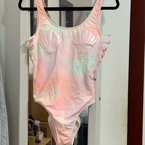 PINK Victoria's Secret Other - VS PINK 80’s style one piece size M/L